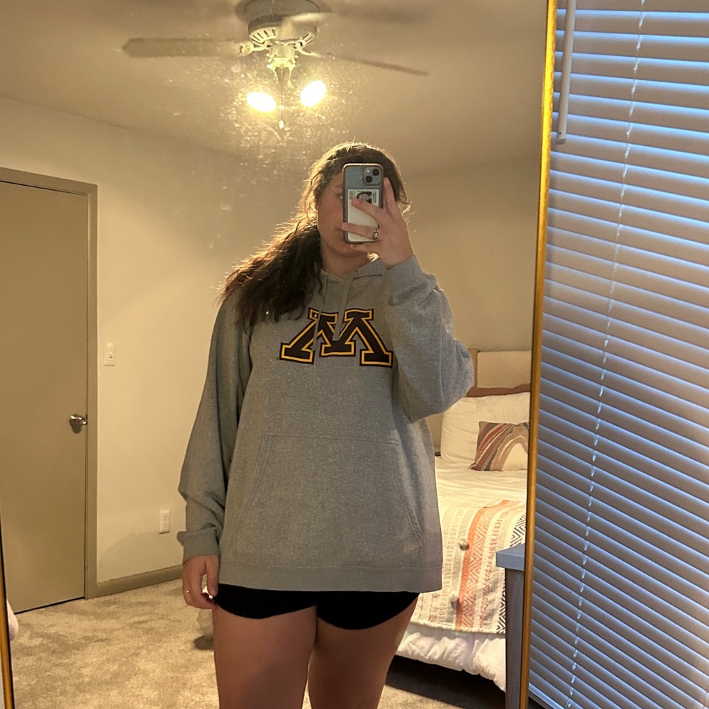 Nike Gray Minnesota Oversized Sweatshirt